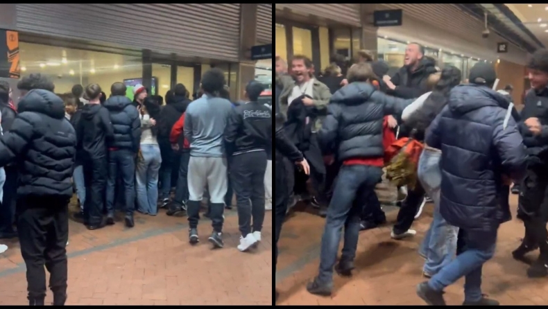 Μάντσεστερ Γιουνάιτεντ – Λιόν: Οπαδοί έφυγαν νωρίτερα και πανηγύρισαν το γκολ… απ’ έξω (vid)