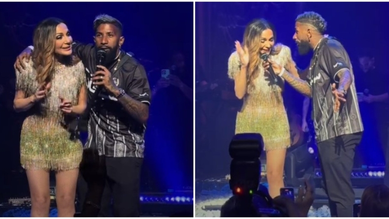 Ροντινέι: Τραγούδησε μαζί με την Βανδή την «Πανσέληνο» (vid)