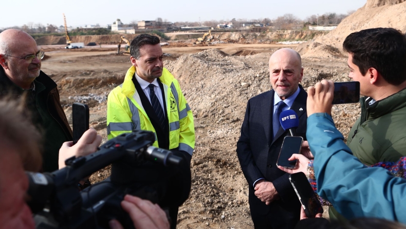 Δούκας: «Άμεσα θα μπει ο τρίτος γερανός για να μπούμε στον Βοτανικό στα τέλη του 2026»