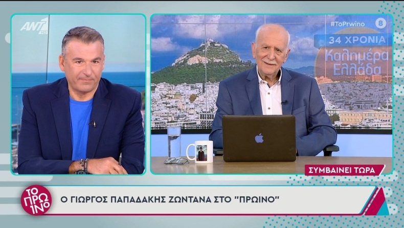 Λιάγκας για τις φήμες ότι θα αντικαταστήσει τον Παπαδάκη: «Θα ήμουν βλάκας αν το έλεγα» (vid)