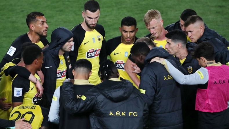ΑΕΚ: Το μήνυμα των οπαδών στους παίκτες μέσω Μάνταλου