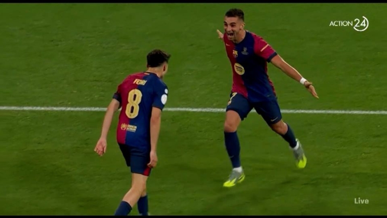 Μπαρτσελόνα - Ρεάλ Μαδρίτης: Ο Πέδρι εκτέλεσε τον Κουρτουά με «οβίδα» για το προβάδισμα (vid)