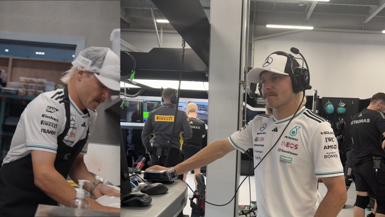F1 - Μπότας: «Ανάμεσα στα καθήκοντά μου είναι να πλένω και πιάτα» (vid)
