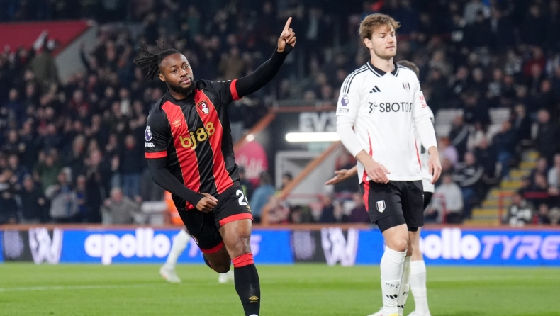 Μπόρνμουθ - Φούλαμ 1-0: Τη «λύγισε» κι έβαλε φωτιά στη «μάχη» της Ευρώπης