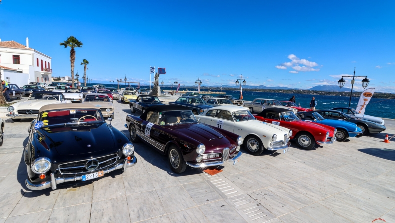 Εαρινό Ράλλυ ΦΙΛΠΑ 2025: 100 ιστορικά οχήματα κατακλύζουν τις Σπέτσες