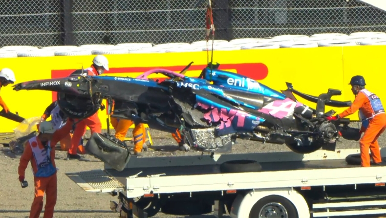 F1 - Ιαπωνία: Τρομακτικό ατύχημα για Ντούχαν, έχασε τον έλεγχο με 320 χλμ/ώρα (vid)