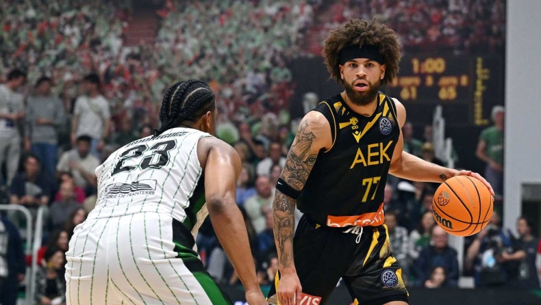 Ναντέρ - ΑΕΚ 82-70: «Πληγώθηκε» στη Γαλλία και... all in πρόκρισης στη SUNEL Arena (vid)