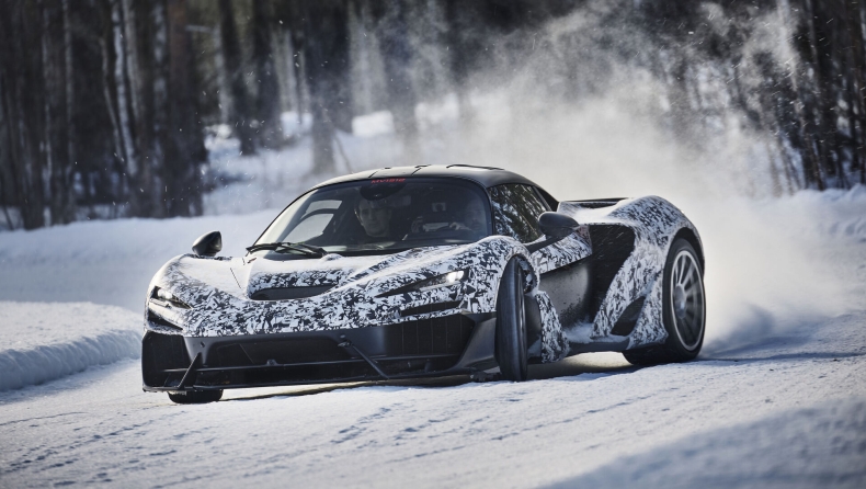 McLaren W1: Δοκιμές στον Αρκτικό Κύκλο για το hypercar των 1.275 ίππων (vid)