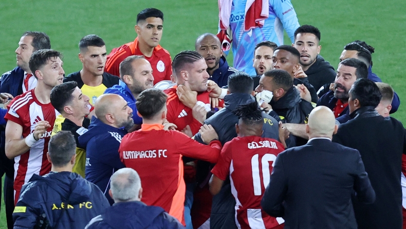 Ολυμπιακός - ΑΕΚ: Οι τέσσερις παίκτες που πήραν κόκκινη κάρτα, μαζί και ο Αλμέιδα! 