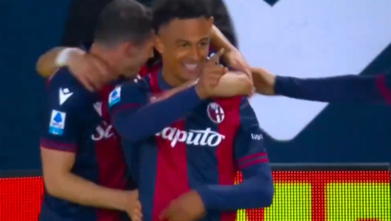 Μπολόνια - Νάπολι: Βρήκε δίχτυα με αλήτικη «τακουνιά» ο Εντόι (vid)