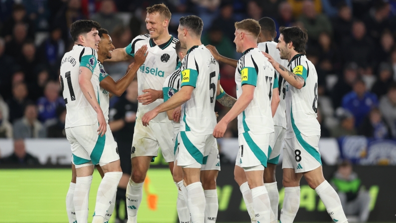 Λέστερ - Νιούκαστλ 0-3: Με «περίπατο» από ημίχρονο σε τροχιά αστεριών