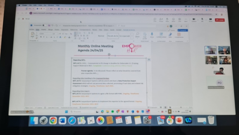Ενίσχυση της συνεργασίας και στρατηγικός συντονισμός των εταίρων του προγράμματος EmpowerHer