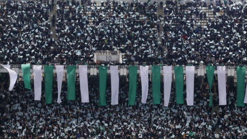 Παναθηναϊκός: Κυκλοφορούν την Τρίτη τα εισιτήρια για τον αγώνα με τον ΠΑΟΚ