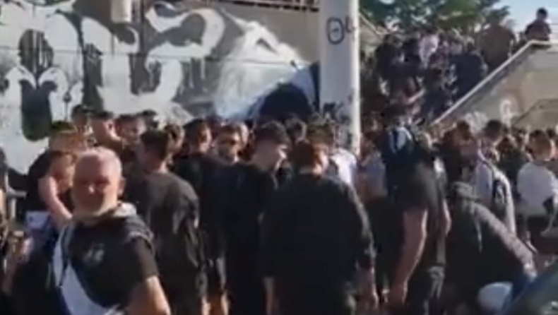 ΠΑΟΚ: Το αδιαχώρητο έξω από την PAOK Sports Arena μιάμιση ώρα πριν από το τζάμπολ με την Μπιλμπάο! (vid)
