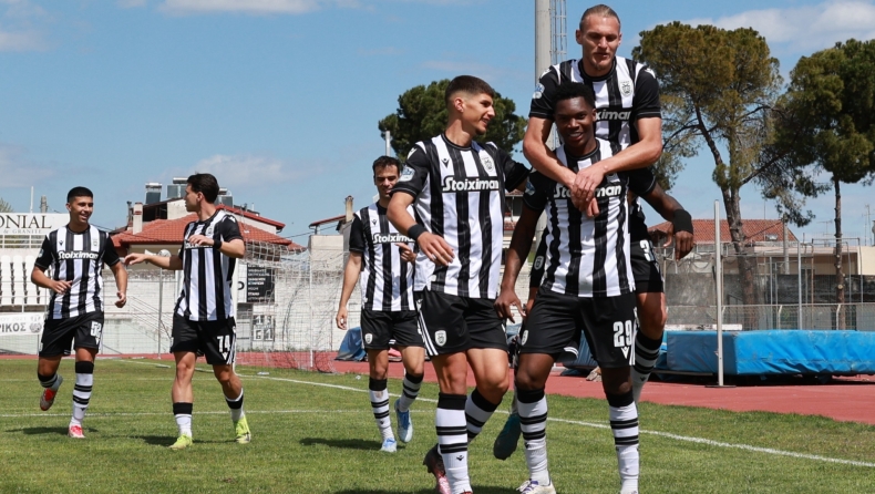 Superleague 2, Play Out: Σώθηκε μαθηματικά ο ΠΑΟΚ Β', χατ-τρικ του Σαλίνας κόντρα στη Νίκη Βόλου (vid)