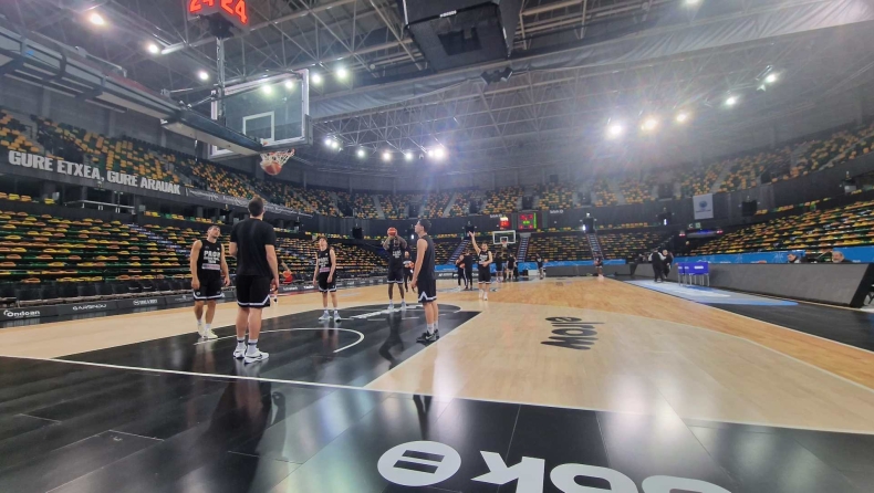 ΠΑΟΚ: Το Gazzetta στην προπόνηση πριν από τον πρώτο τελικό με την Μπιλμπάο (vid)