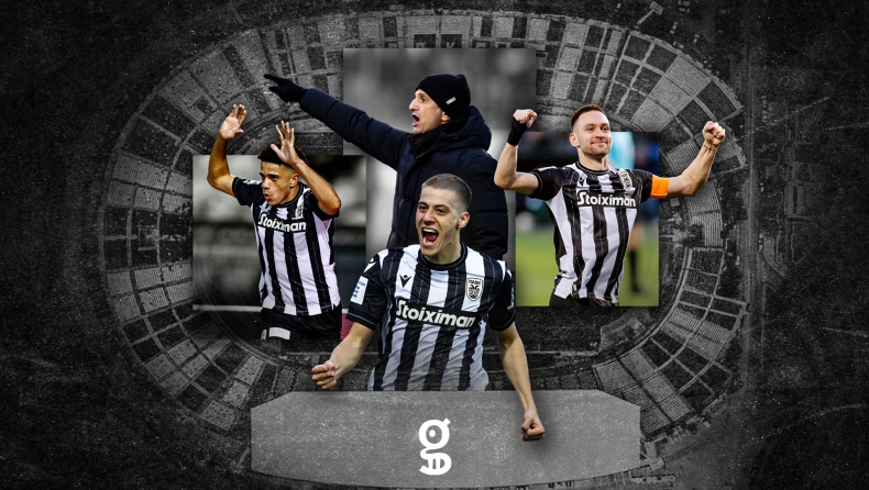 ΠΑΟΚ: Σερί 6Χ6 στα Play Off, με επιμέρους σκορ 16-7! 