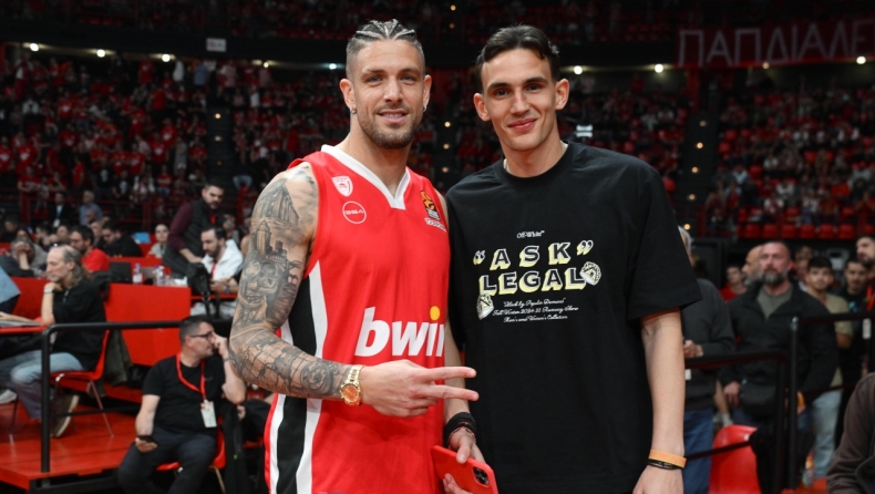 Ολυμπιακός: Οι Πασχαλάκης, Γκαρθία, Τσικίνιο και Μπότης στο ΣΕΦ για τη... μάχη με τη Ρεάλ Μαδρίτης