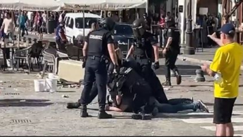 Μπαρτσελόνα - Ρεάλ Μαδρίτης: Επεισόδια στη Σεβίλλη, συνελήφθη οπαδός των Μπλαουγκράνα (vid)