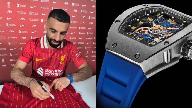 Σαλάχ: Το viral ρολόι που φόρεσε στην ανανέωσή του κοστίζει όσα δεν θα βγάλεις σε όλη σου τη ζωή!