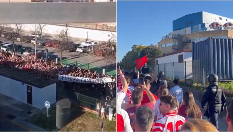 Σεβίλλη: Οι οπαδοί σήκωσαν πανό για τα παιδιά του γειτονικού νοσοκομείου της Μπέτις! (vid)