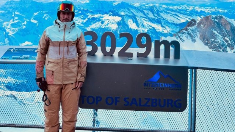 Τάσος Σιδηρόπουλος: Ανέβηκε στα 3.029 μέτρα, στην κορυφή του Ζάλτσμπουργκ