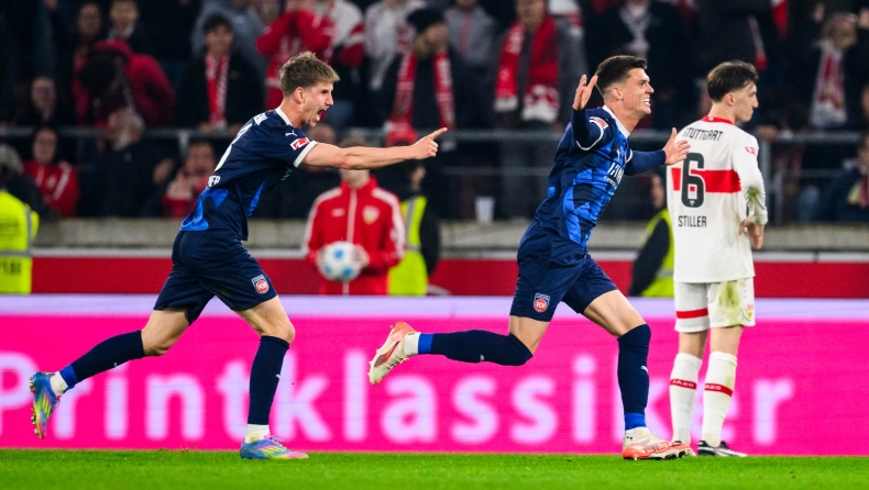 Στουτγκάρδη - Χάιντενχαϊμ 0-1: Πολύτιμη «ανάσα» σωτηρίας στο 89'