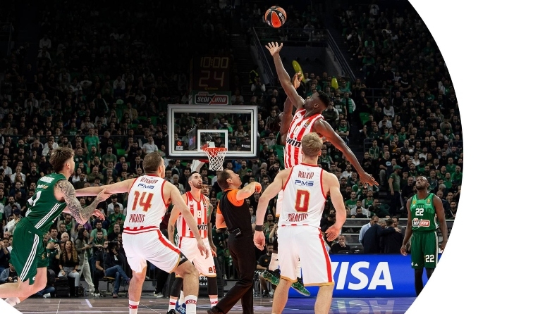 Κάνε τις συναλλαγές σου με Visa και δες το Euroleague Final Four 2025 από κοντά