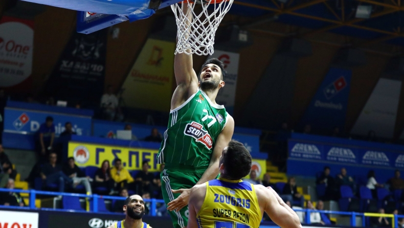 Περιστέρι - Παναθηναϊκός 82-97: «Σκούπισμα» με κυρίαρχο Γιούρτσεβεν (vids)