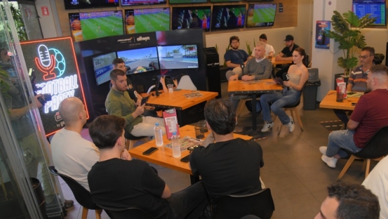 Το Πάμε Στοίχημα Football Party by Gazzetta: Στο Αιγάλεω για τελικό Champions League με Άγγελο Μπασινά και Στέφανο Κοτσόλη