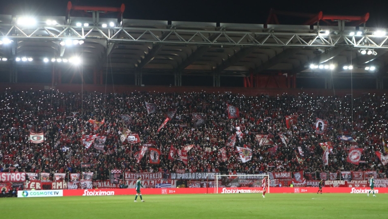 Ολυμπιακός: Ξεκίνησε η ελεύθερη διάθεση των εισιτηρίων διαρκείας για τη σεζόν 2025-26