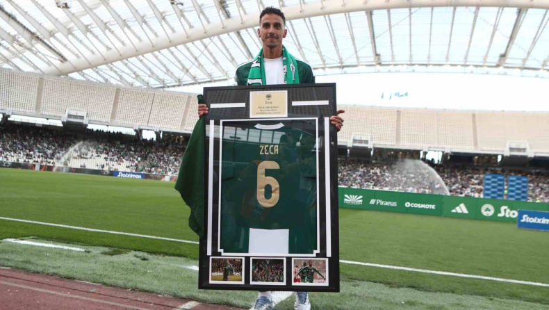 Παναθηναϊκός – Ολυμπιακός: Τιμήθηκε ο Ζέκα πριν την έναρξη του ντέρμπι (vid)
