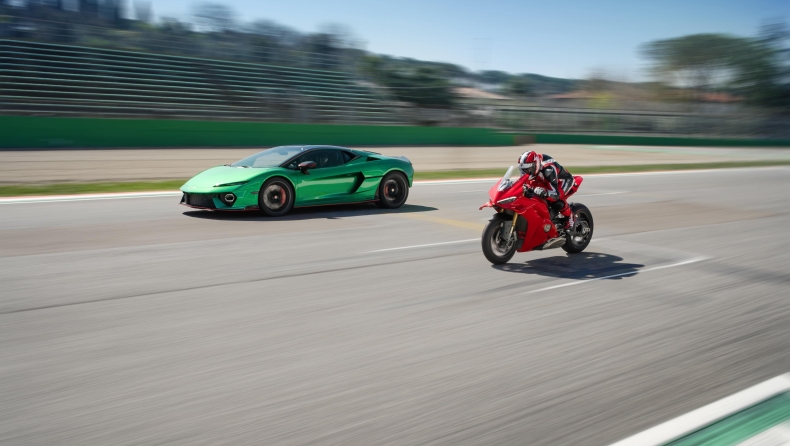 Lamborghini: Όταν προκάλεσε την Ducati σε drag race (vid)