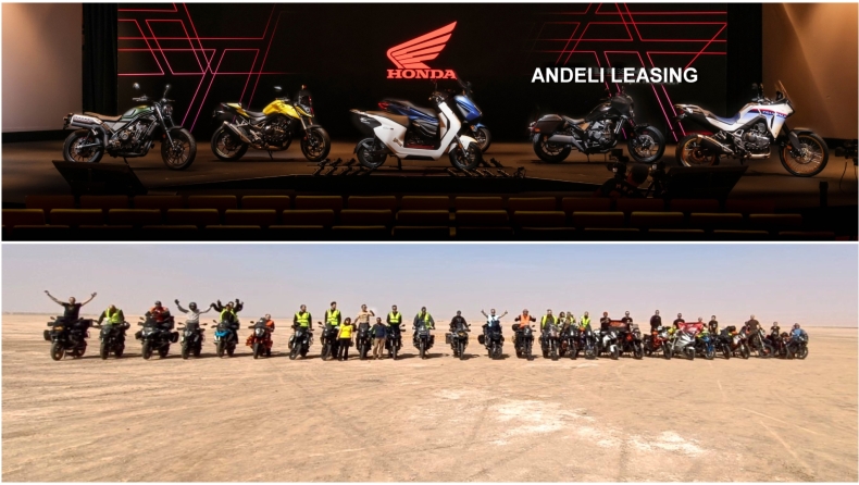 Δεν χρειάζεται να έχεις δική σου μοτοσικλέτα για να την απολαύσεις - και η Andeli το ξέρει