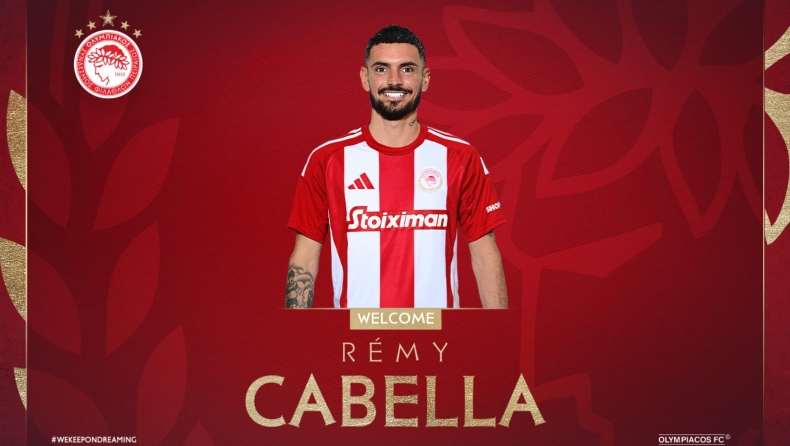 Ολυμπιακός, μεταγραφές: Ανακοινώθηκε η απόκτηση του Ρεμί Καμπελά