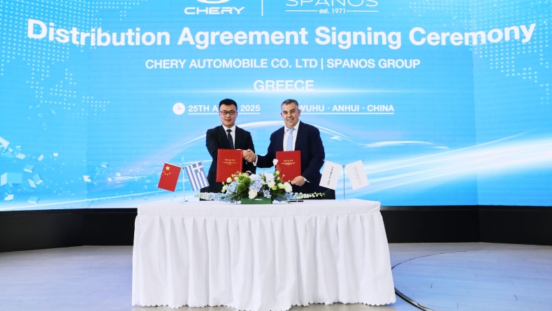 Chery: Στην Ελλάδα το καλοκαίρι από το Spanos Group