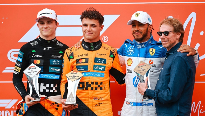F1 - Νόρις: «Δύο χρόνια τώρα είμαι τυχερός στο Μαϊάμι με το Αυτοκίνητο Ασφαλείας»