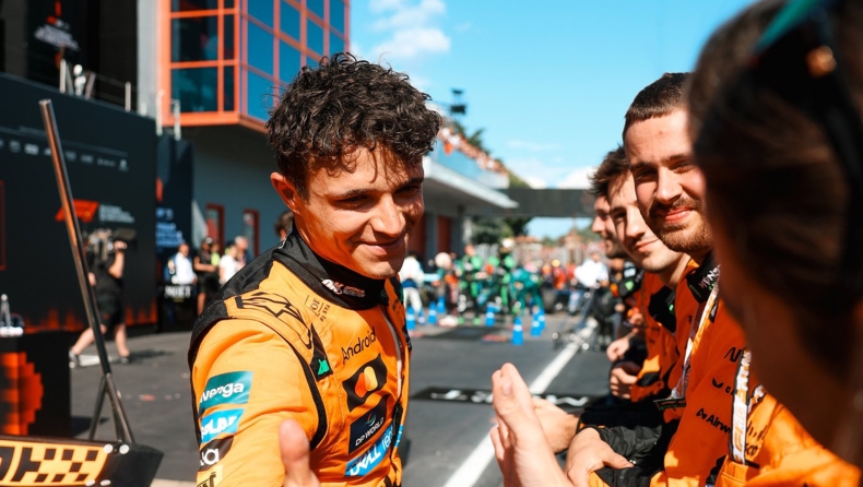 F1 - Νόρις: «Ο Φερστάπεν ήταν ταχύτερος σήμερα»