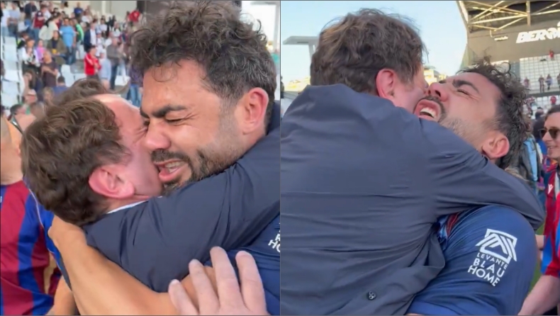 Ιμπόρα: «Έσπασε» στους πανηγυρισμούς της ανόδου με τη Λεβάντε (vid)