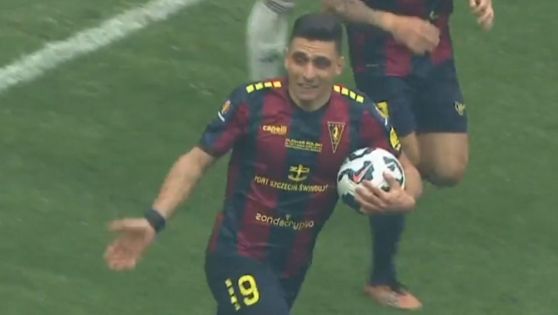 Κουλούρης: Σκόραρε στον τελικό του Κυπέλλου Πολωνίας από ασίστ του Κούτρη, αλλά η Πογκόν έχασε από τη Λέγκια (vid)