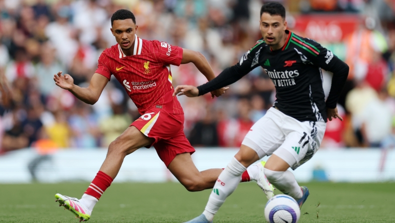 Λίβερπουλ - Άρσεναλ 2-2: Πάτησε... restart και έμεινε όρθια στο «Άνφιλντ»