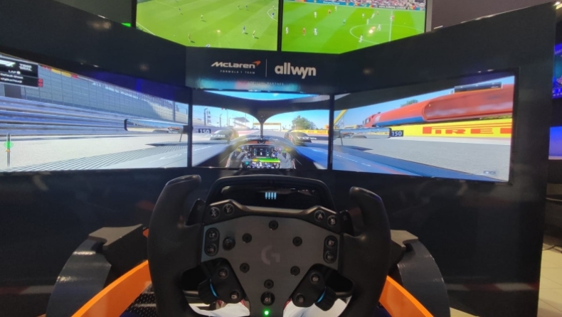 Ζήσαμε την απόλυτη εμπειρία προσομοίωσης F1 σε ένα κατάστημα ΟΠΑΠ