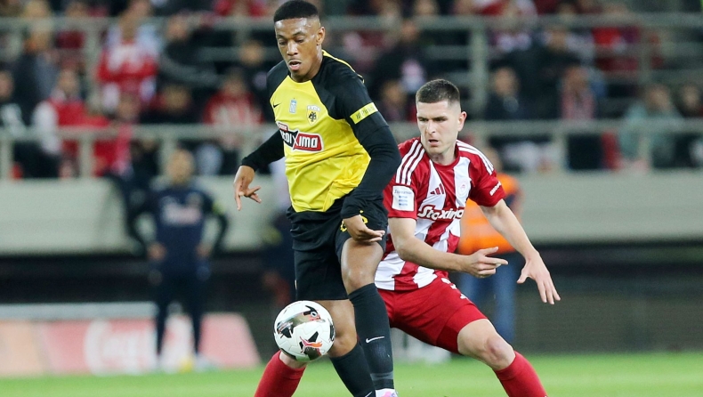 ΑΕΚ: Παίζει με ΠΑΟΚ ο Μαρσιάλ, μειώθηκε στους δύο αγώνες η ποινή του