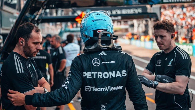 F1 - Ράσελ: «Ήταν περίεργο, μετά από μια αναπήδηση το μονοθέσιο έμεινε από ισχύ» (vid)