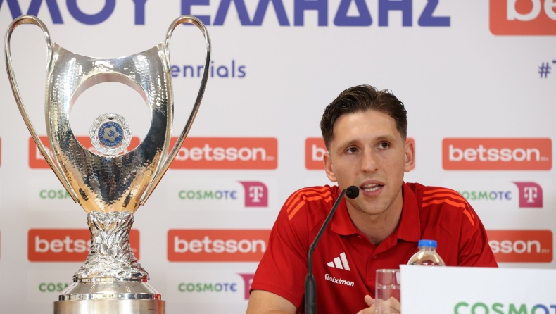 Ρέτσος: «Να χαρίσουμε έναν όμορφο τελικό και να πάρουμε το νταμπλ στα 100 χρόνια του Ολυμπιακού»