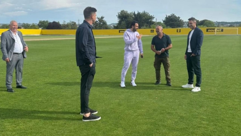 Άρης: Ο Ρούμπεν Ρέγες περιηγήθηκε στο «Δασυγένειο»