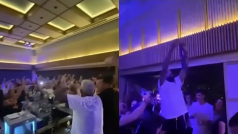 Ροντινέι: Το έριξε έξω μετά τη φιέστα και τραγούδησε την «Πανσέληνο» σε μαγαζί της Γλυφάδας (vid)