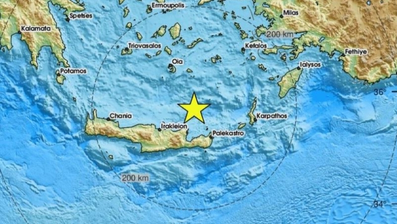 Μεγάλος σεισμός στην Κρήτη έγινε αισθητός και στην Αττική: Βίντεο ντοκουμέντο δείχνει το μέγεθός του