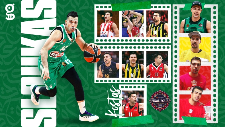 Κώστας Σλούκας: Ο άνθρωπος των τεσσάρων τροπαίων και των 12 Final Four! 