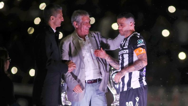 Σάντος: «Μια ημέρα ΠΑΟΚ, πάντα ΠΑΟΚ και μια ημέρα Έλληνας, πάντα Έλληνας»